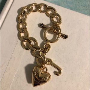 Brand new juicy couture gold bracelet